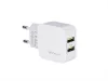 Hálózati töltő 2 USB 2.4A