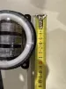 E jellel ellátott LED-es nappali menetfény és ködlámpa szett – 100 mm, 12V, index funkcióval