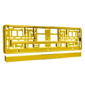 Rendszámtábla keret - Arany színű