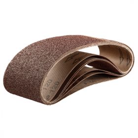   Csiszolószalag készlet 75 x533mm, K60, K80x2, K100x2, K120, 6db