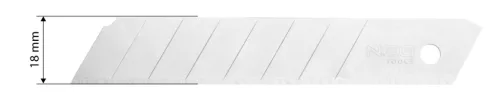 Törhető penge, 18mm, 10db, rendelési egység: 36db
