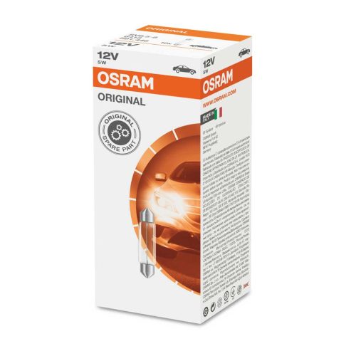 Osram 6413 12V 5W C5W SV8.5-8 (T11x41) Original sofita (festoon) izzó