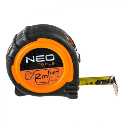 Mérőszalag 2m/16mm nylon, mágneses