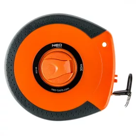 Mérőszalag 30m/13mm üvegszálas
