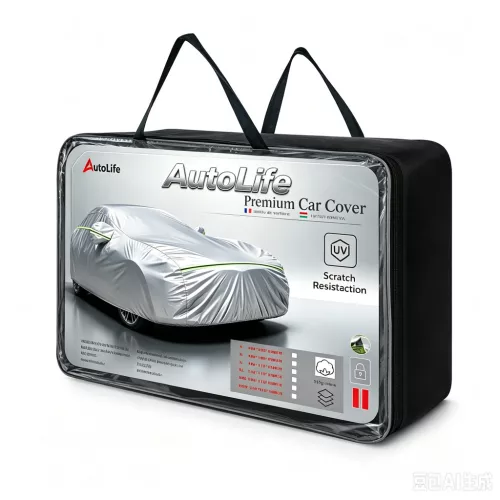 CarShield 135G Cotton - Autóponyva 3 rétegű - cipzározható - S méretű 