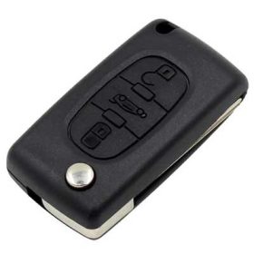   Citroen, bicskakulcs, 3 gombos, csomagtartó, elemtartó nélkül, HU83