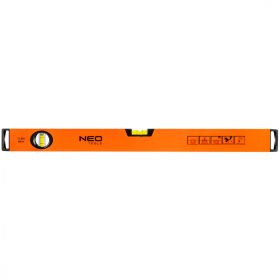 Vízmérték, alumínium , 2 libella, mart talp, 60 cm