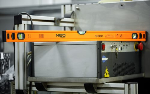 Vízmérték 80cm, alu, 3 libellás, S300, 80cm