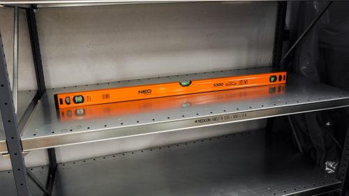 Alumínium vízmérték S300, 3 libellás, 100cm