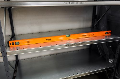 Alumínium vízmérték S300, 3 libellás, 120cm