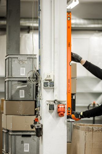 Alumínium vízmérték S300, 3 libellás, 120cm