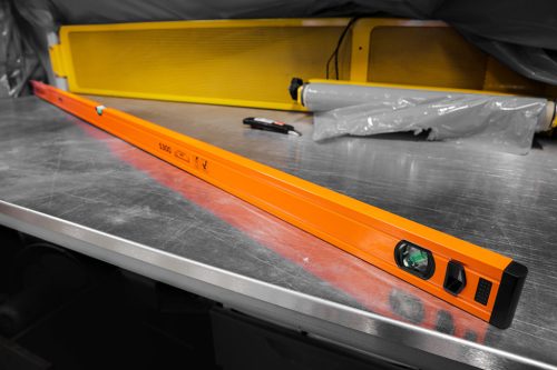 Alumínium vízmérték S300, 3 libellás, 180cm