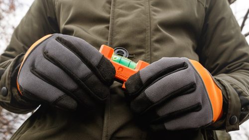 Zsebvízmérték, mágnessel, övcsipesszel