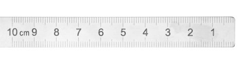 Szögmérős vonalzó 100mm, acél,