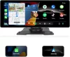 10.26 Hüvelykes hordozható Magyar nyelvű Android Autó és CarPlay Multimédia rendszer kamerával - 12V
