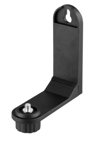 Lézeres szintező, önbeálló keresztvonallézer, piros, 20m, mágneses tartókonzol, 1/4"-os menet, 2db AA elem