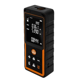   Lézeres távolságmérő, hatótáv:80m, IP54 fröccsenő víz védelem, gumírozott ház, multifunkciós