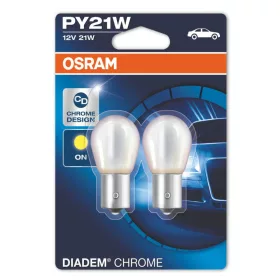   Osram 7507DC-02B 12V 21W PY21W BAU15s Diadem Chrome narancs izzó, 2db