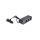 Szivargyújtó elosztó 3-as 12/24V USB csatlakozóval