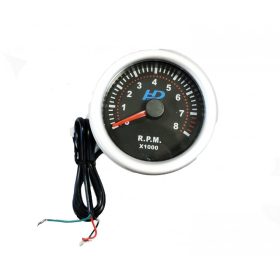 Fekete számlap OR-LED7705BK fordulatszám mérő