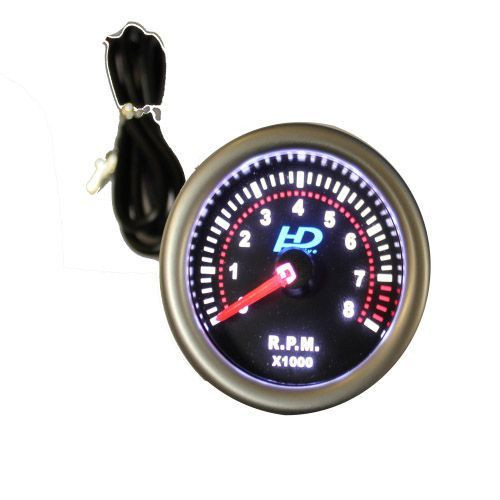 Fekete számlap OR-LED7705BK fordulatszám mérő