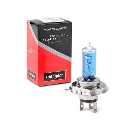 Maxgear 78-0088 12V 60/55W H4 P43t-38 fényszóróizzó, kék