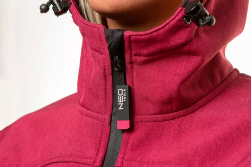 Női Softshell, Víz- és szélálló Munkadzseki, vízállóság:8000, Lélegző:1000,XXL