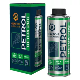   Grayton Petrol Detox Pro 80003, benzin üzemanyag rendszer tisztító adalék, 500ml