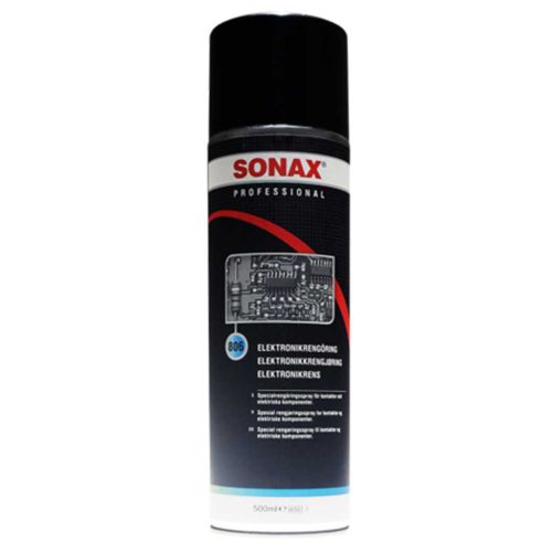 SONAX 806400 Professional ElektronikReiniger, elektromos alkatrész tisztító, 500 ml