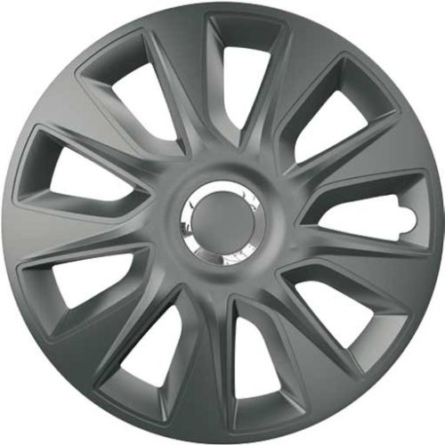 Versaco 14" Stratos Ring Chrome Graphite Dísztárcsa garnitúra