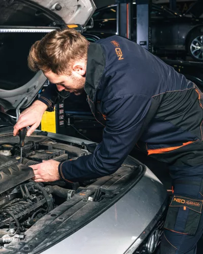 Munkadzseki, garage, 100% pamut szakadásmentes szövet, 210g/m2, S