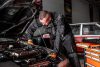 Munkadzseki, M/50 65% Polieszter, 35% pamut, 267g/m2, vékony fényvisszaverő csíkok