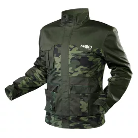   Munkadzseki terepmintás, 60% pamut, 40% polyester, 255 g/m2, L