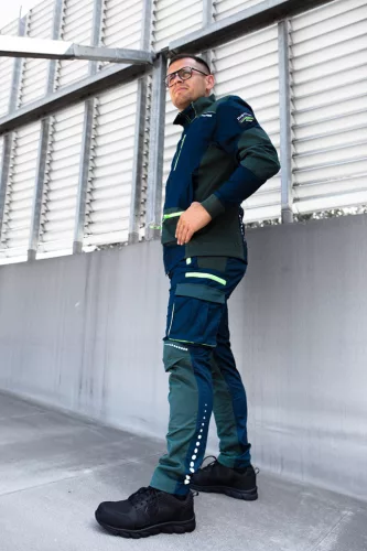 Munkadzseki PREMIUM, 62% pamut, 35% poliyester, 3% elastane, M