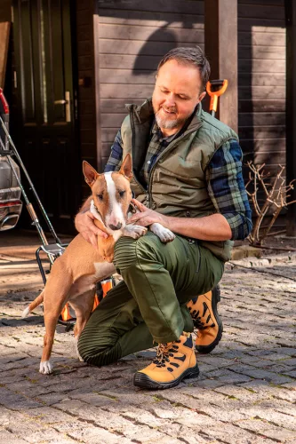 Munkanadrág olíva, 60% pamut, 40% polyester, 255 g/m3, M