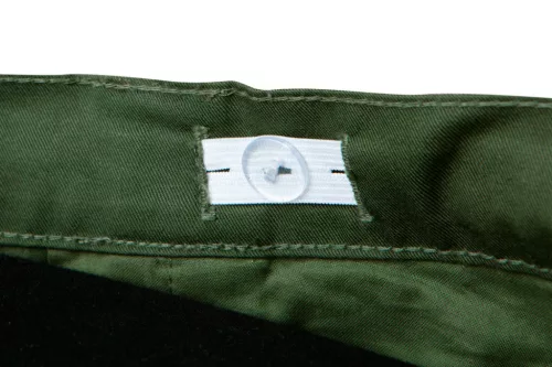 Munkanadrág olíva, 60% pamut, 40% polyester, 255 g/m2,xS
