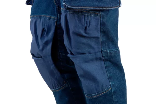 Farmer munkanadrág, 98% pamut, térd megerősítéssel, 255 g/m2, S