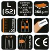 Munkanadrág, terepmintás, camo, camo urban, 60% pamut, 37% poliészter, 3% elasztán, l