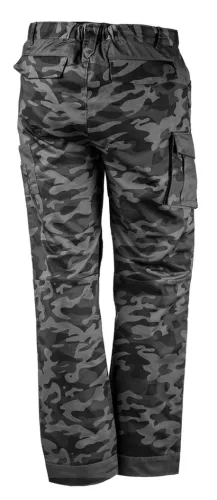 Munkanadrág, terepmintás, camo, camo urban, 60% pamut, 37% poliészter, 3% elasztán, m