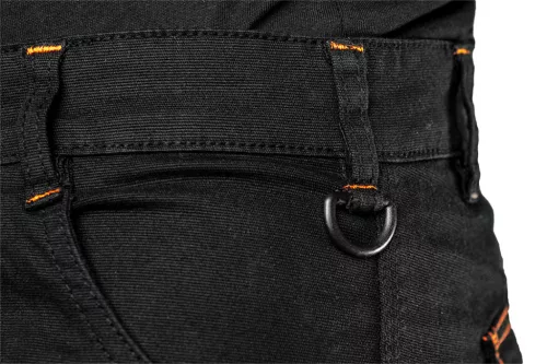 Munkanadrág karcsúsított(slim fit), 60% pamut, 37% polyester, 3% elastane, 285 g/m2, övvel,XL