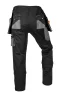 Munkanadrág karcsúsított(slim fit), 60% pamut, 37% polyester, 285 g/m2, lecsatolható szerszámzsebek