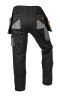 Munkanadrág karcsúsított(slim fit), 60% pamut, 37% polyester, 285 g/m2, lecsatolható szerszámzsebek