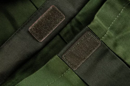 Kantáros munkanadrág olíva, 60% pamut, 40% polyester, 255 g/m2, M