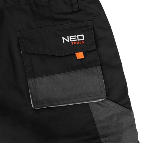 Rövid munkanadrág HD, Heveder övvel, levehető zsebek,XL/56