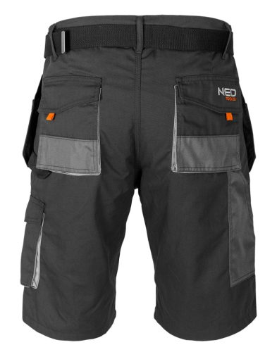 Rövid munkanadrág HD, Heveder övvel, levehető zsebek,XL/56