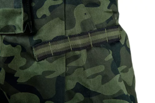Rövid munkanadrág, terepmintás, 60% pamut, 40% polyester, 255 g/m2,XL