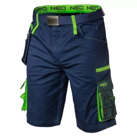   Rövid munkanadrág övvel, PREMIUM, 62% pamut, 35% polyester, 3% elastane, L