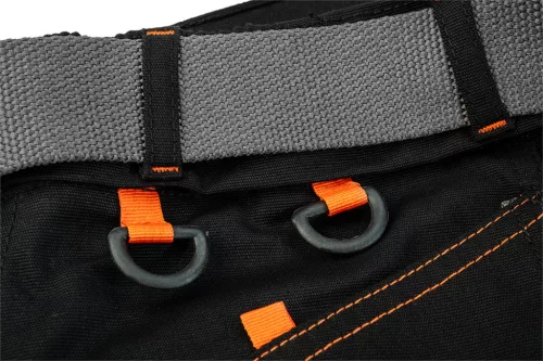 Rövid munkanadrág karcsúsított(slim fit), 60% pamut, 37% polyester, 3% elastane, 285 g/m2, övvel, L
