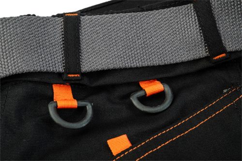 Rövid munkanadrág karcsúsított(slim fit), 60% pamut, 37% polyester, 3% elastane, 285 g/m2, övvel