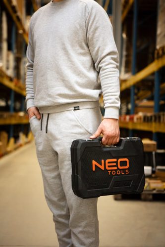 Melegítő nadrág, comfort, szürke, 79% pamut, s